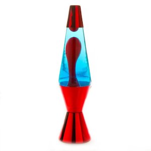 Diamond Metallic Lava Lamp-Red