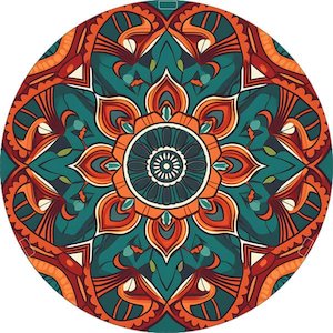 Mandala Coaster