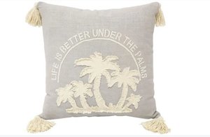 Better Under The Palms Cushion