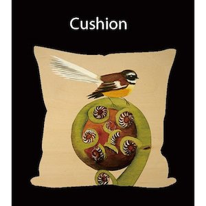 Kiwana Koru with Fantail Cushion Cover-450011