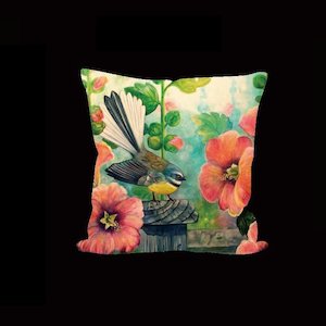 Kiwiana Fantail Cushion Cover-450002