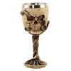 Decorative Bronze Octopus Skull Goblet*