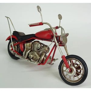 Red High Tail Motorbike