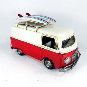 Combi with Surfboards Red