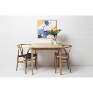 Oak Dining Table With Extension 90-130cm