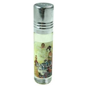 Kamini Perfume Oil 8ml Roll-On Bottle-Vanilla