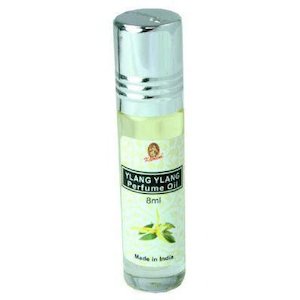 Kamini Perfume Oil 8ml Roll-On Bottle, Ylang Ylang