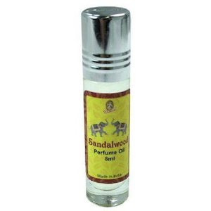 Kamini Perfume Oil 8ml Roll-On Bottle, Sandalwood