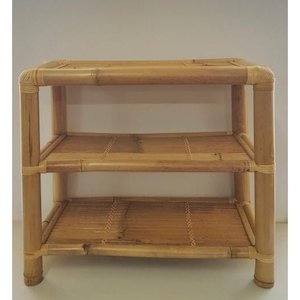 Cane/Bamboo Shelving Unit