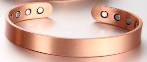 Copper Bracelet-Plain 8 magnet