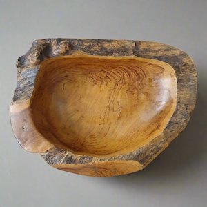 Arosi Teak Rustic Bowl 40cm