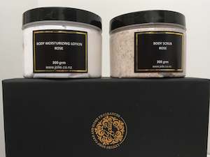 Body Scrub and Body Moisturizer - Boxed set