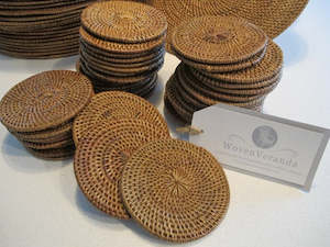 Round Zen SeaGrass Coasters