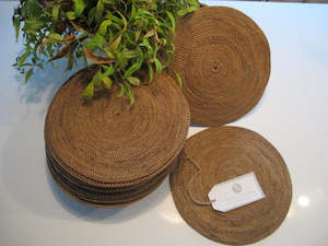 Round Zen SeaGrass Placemats