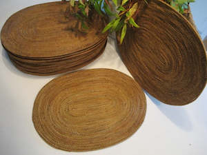 Oval Zen Grass Placemats