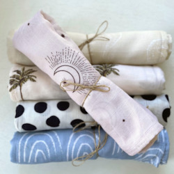 Muslin Swaddle - Celeste