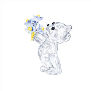 Swarovski Kris Bear: Forget-me-not