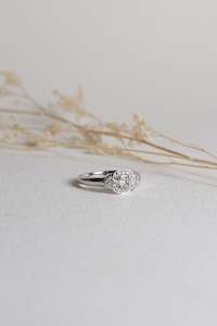 Emma Cushion-Cut Diamond Ring