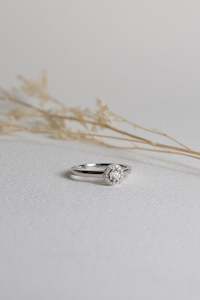 Jewellery: Kenzie Diamond Halo Ring