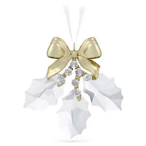 Jewellery: Swarovski Holiday Magic Holly Leaves Ornament