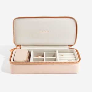 Travel Jewellery Box - Large | Blush Pink