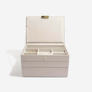 Jewellery Box Set of 3 | Taupe