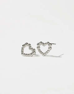 Meadowlark Fizzy Heart Stud Earrings