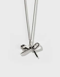 Meadowlark Bow Charm Necklace