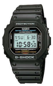 Jewellery: G Shock Digital Watch