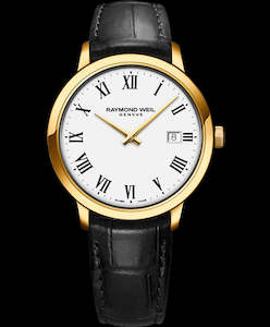 Jewellery: Toccata Men's Classic PVD Gold White Dial Quartz Watch