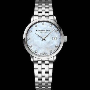 Toccata Ladies White Mother-of-Pearl Diamond Quartz Watch