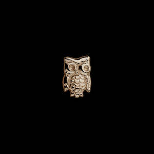 Rose Gold Owl Charm - Wise One