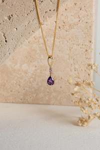 Lila Amethyst Pendant