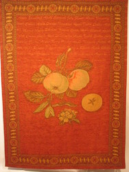 Soft furnishing wholesaling: APPLES Wall Hanging-Throw