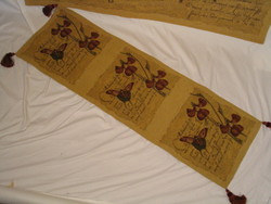 Soft furnishing wholesaling: Table Runner PAPILLON