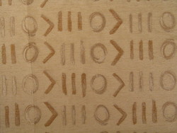 BINARY Cream Fabric per metre