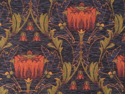 VERSAILLES Navy fabric per metre