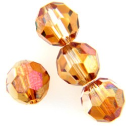 Swarovski Crystal Copper round-6mm x 20