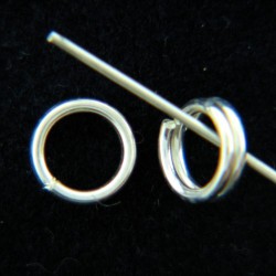 China, glassware and earthenware wholesaling: 6mm Spring Ring s/s