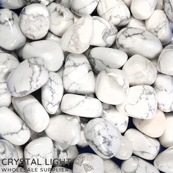 China, glassware and earthenware wholesaling: Howlite Tumble