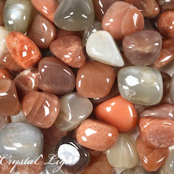 China, glassware and earthenware wholesaling: Mixed Moonstone  Tumble