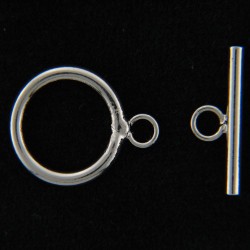 Silver OT Clasp 15mm