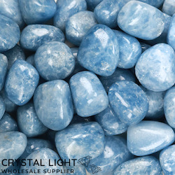 Blue Calcite Tumble