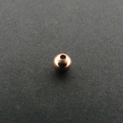 Rose Gold Round Spacer 5mm