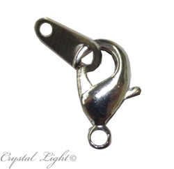 Nickel Lobster Clasp & Tag