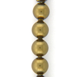 Swarovski Antique Brass Pearls (001 402) 4mm