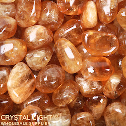 China, glassware and earthenware wholesaling: Honey Calcite Tumble