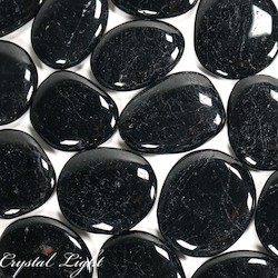 Black Tourmaline Flatstone