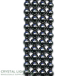 Hematite (Magnetic) 8mm Round Beads