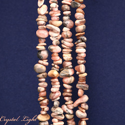 Rhodochrosite Chip Beads